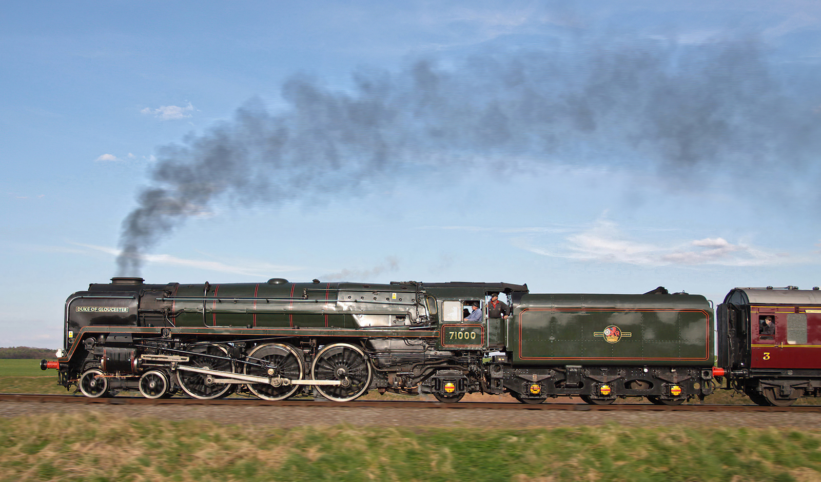 1 High Speed Steam Train - Eardington Bank - Duke of Gloucester prespective controlled sf.jpg